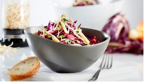 Rezept: Rotkohl-Apfelsalat