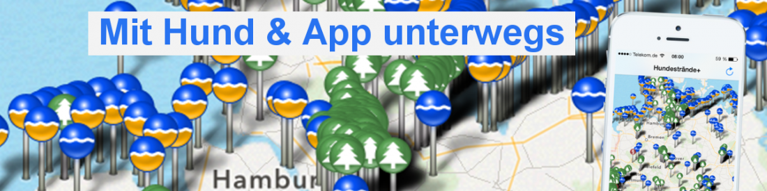 Hund, Gassi gehen. Hunde app