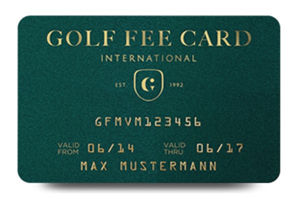 Golf Fee Card